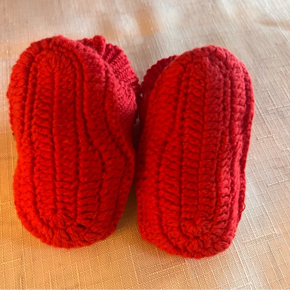 Santa Booties Christmas Baby Infant Stocking Stuffer - Picture 2 of 10